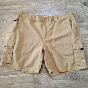 Railriders Love Of Adventure Cargo Hiking Shorts Size XXL with 8" Inseam
